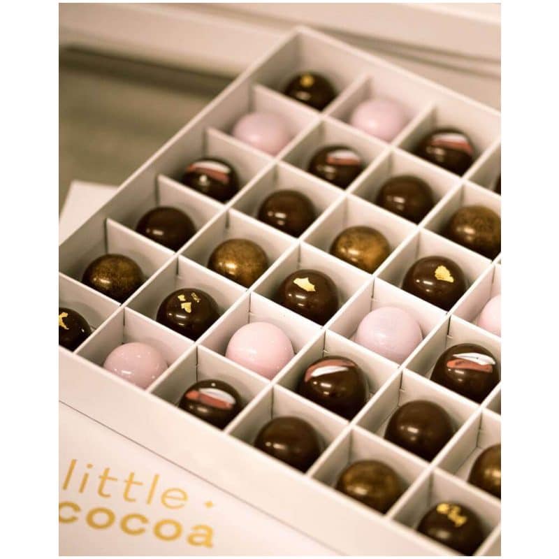 vegan chocolate gift box 36 pralines