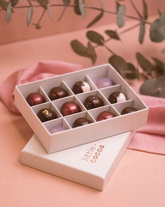 box of chocolates - glutenfree chocolates