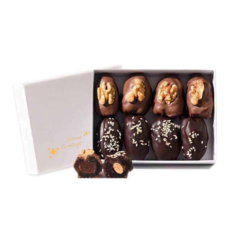 dates square - Christmas Corporate Gifts - Little Cocoa