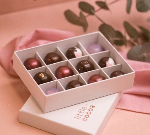 box of chocolates - glutenfree chocolates